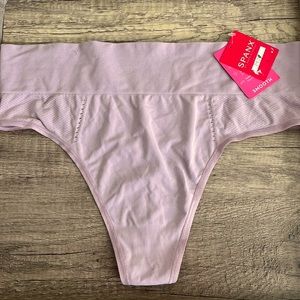 NWT, Spanx thong underwear.